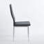 Ensemble de 4 chaises, chaise couleur, siège blanc-1776744475-1776744477