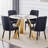 Marble Dining Table Set-97736943-97736936