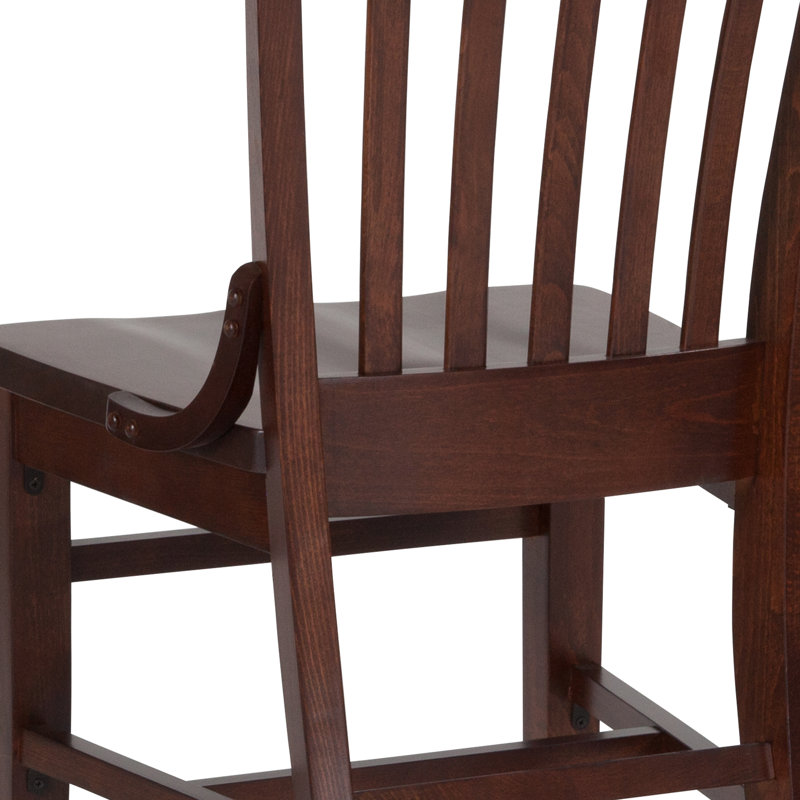 Chaise de restaurant en bois Hercules Series, Noyers