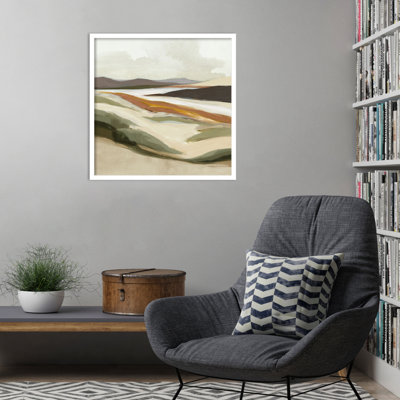 Fast Land Print by Jacob q
