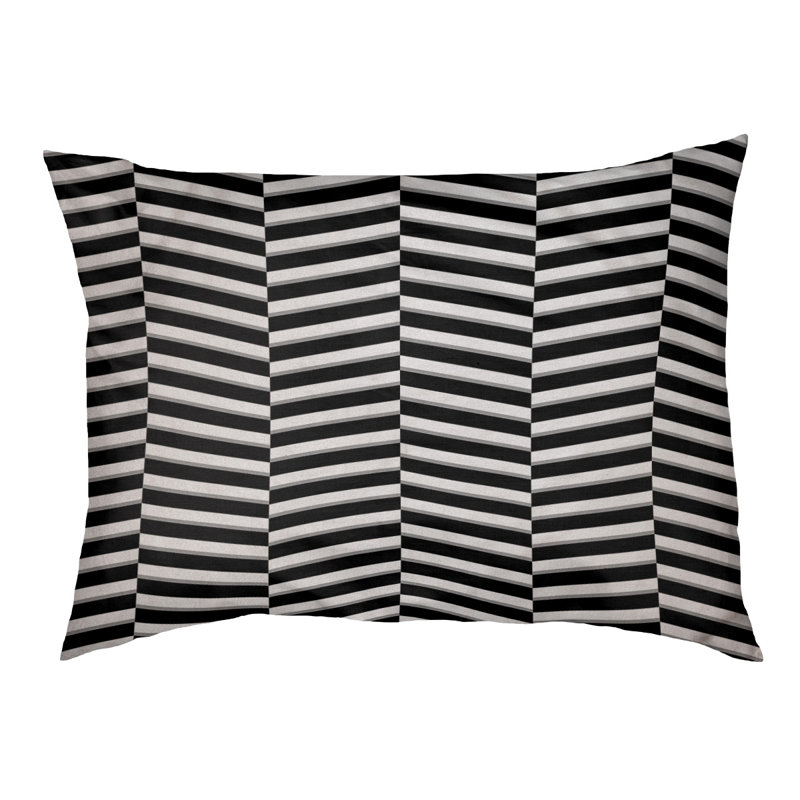 Coussin pour chien Cheng, Petit (l 28 po x P 6 po x H 18 po), Noir