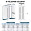 Solid Manufactured Wood Pre-drilled Louvred Bi-Fold Door With Installation Hardware Kit-120090048
