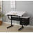 White Adjustable Drafting Drawing Table With Stool And 3 Drawers