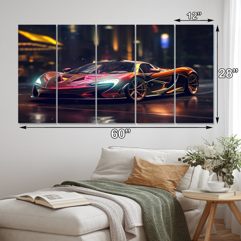Transportation Wall Decor on Metal