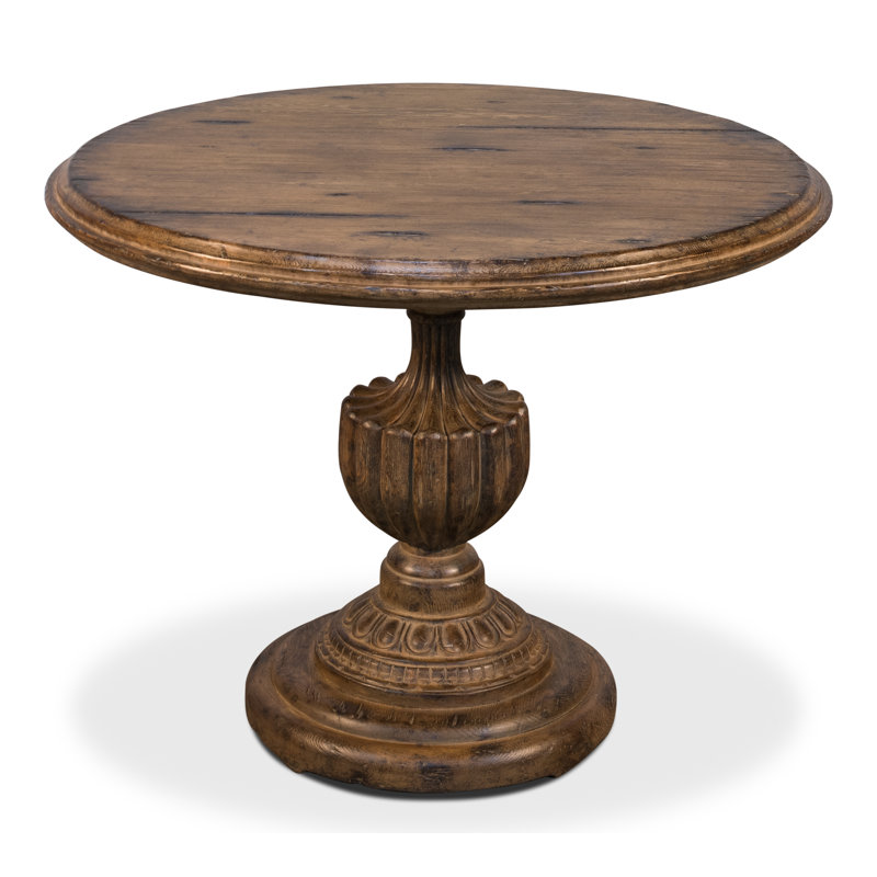 Kasson Pine Round Solid Wood Dining Table