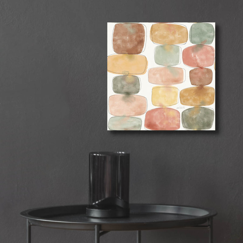 Art mural en verre pleine floraison Iva »par Anne Tavoletti, H 12 po x l 12 po x P 0,13 po