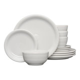 Fiesta Bistro Coupe 12-Piece Dinnerware Set, Service for 4