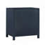 Table de chevet 3 tiroirs - Bleu minuit-144185362