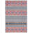 Felty Geometric Navy/Ivory Area Rug-64757458
