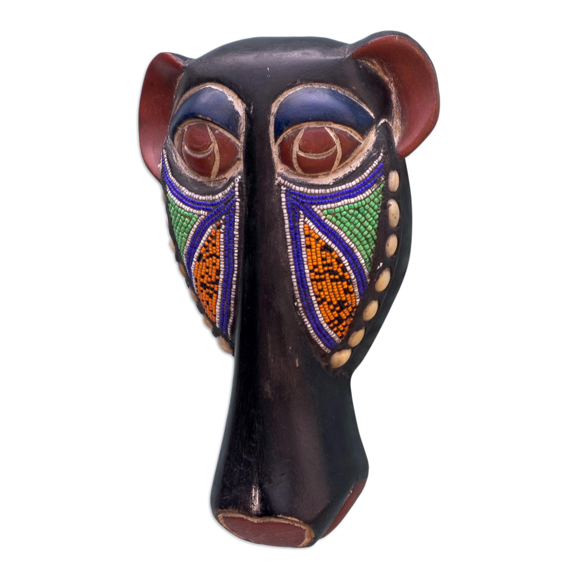 Serengeti Animal Masks Handmade Resin/Plastic Landscape & Nature Wall Decor
