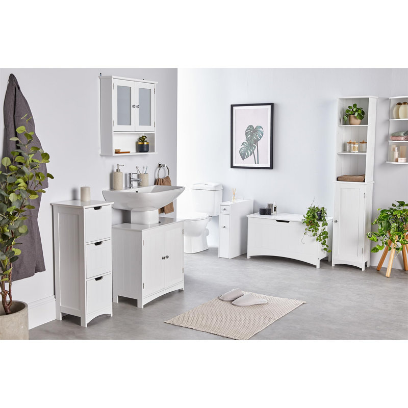 Freestanding Linen Cabinet