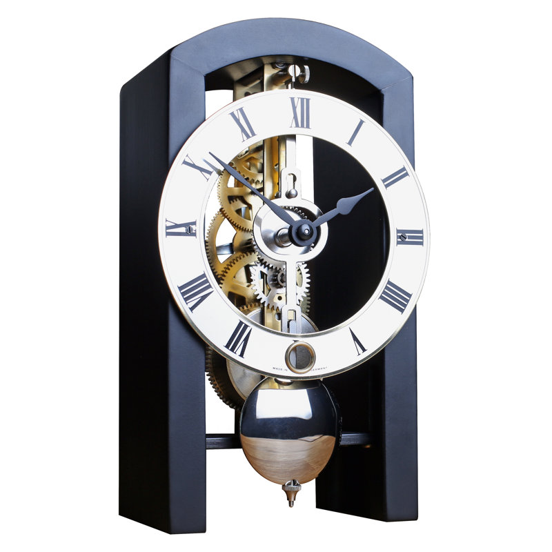 Patterson Mechanical Clock, Black