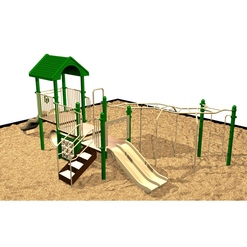 Playsystem, Vert, brun clair et brun