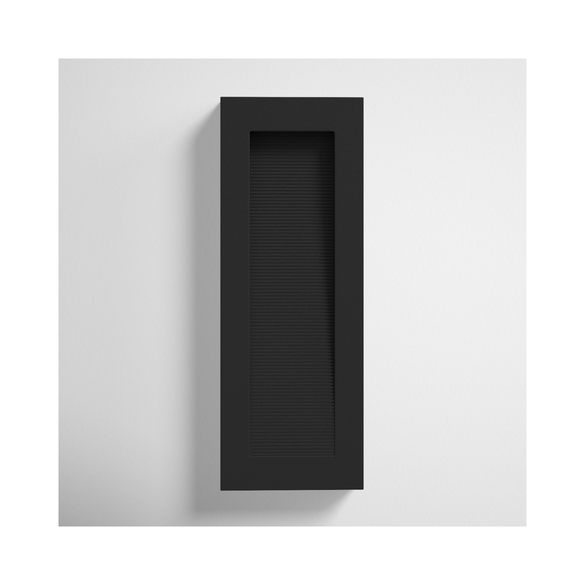 Vossi Outdoor Aluminum LED Wall Light, 22" H x 8" W x 2" D