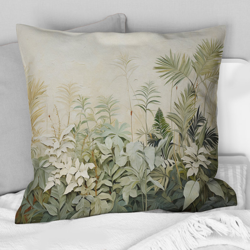 Coussin décoratif Vintage Jungle Landscape I - Jungle