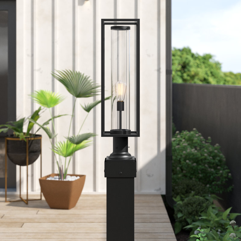 Luminaire suspendu à 1 lumière Bello, H 29,75 po x l 8 po x P 8 po