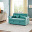 54,33 po Canapé-lit pliable polyvalent en 3 longueurs, canapé-lit moderne, canapé-lit en velours, dossier réglable-249105547
