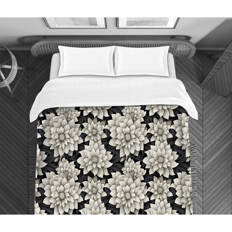Floral Anquavious Comforter, Twin Comforter