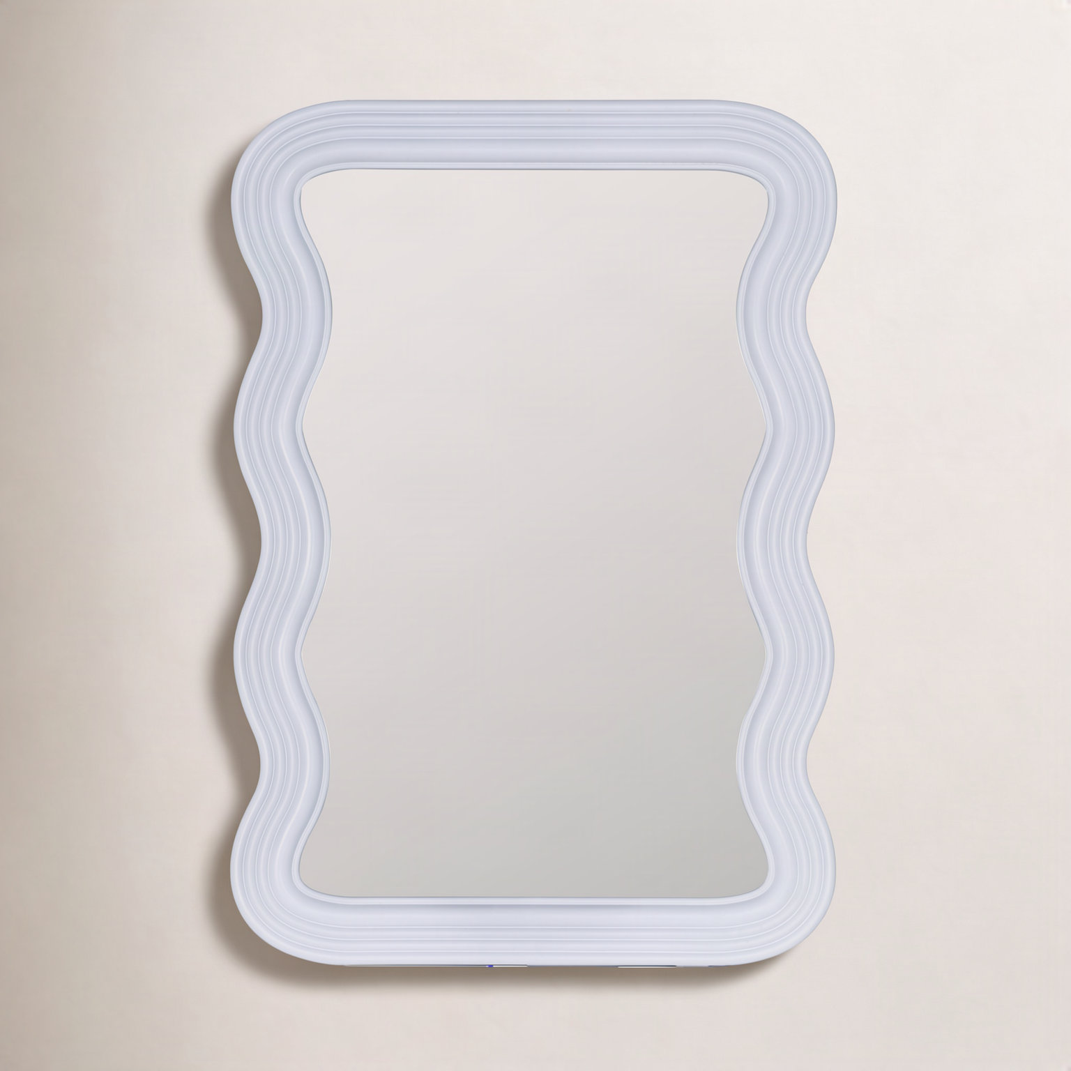 Axinia 28" Accent Mirror, White