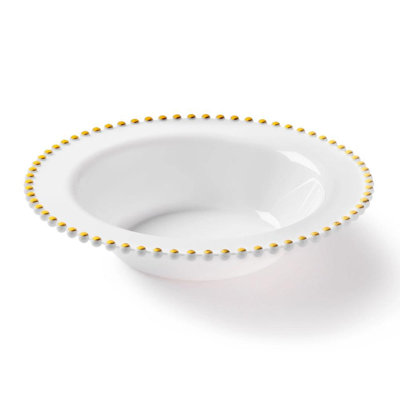 Decor line Beaded Collection 7.5" / 14oz Soup Bowl