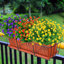 Plantes artificielles garanties artificielles, résistantes aux rayons UV et résistantes à la décoloration pour jardinières suspendues-503786373-503786369