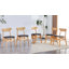 Ensemble de 4 chaises d'appoint rembourrées Charisa-562482502