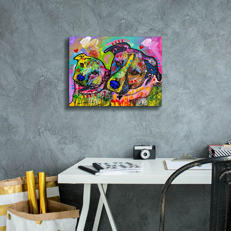 «You May Adresse The Council» par Dean Russo, art mural sur toile, H 12 po x l 16 po x P 0,75 po