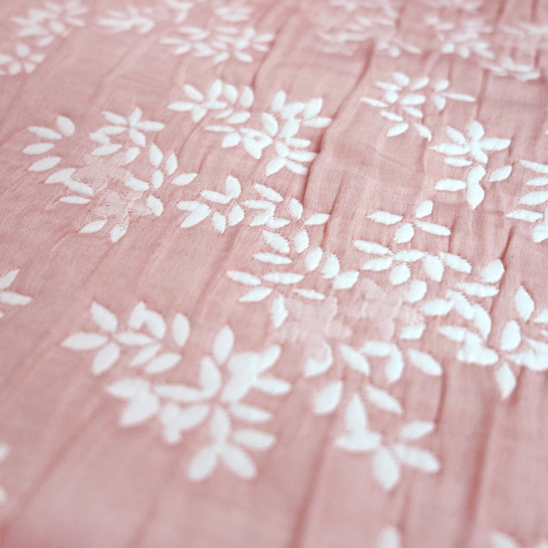 King Rose Blush Cotton Reversible Quilt Set