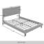 Lit plateforme tapissier Muehlebach-553665015-553665001