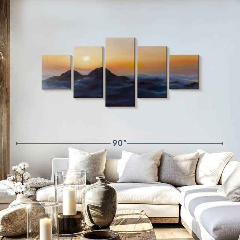 Sunrise Mountain, 30" H x 68" W