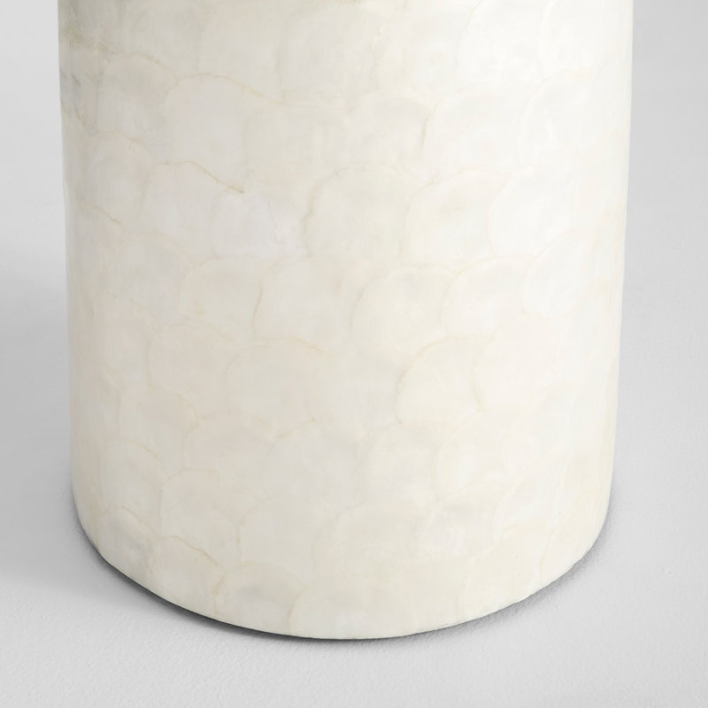 Triton End Table, White