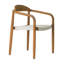 Perpetual Outdoor Teak Dining Armchair