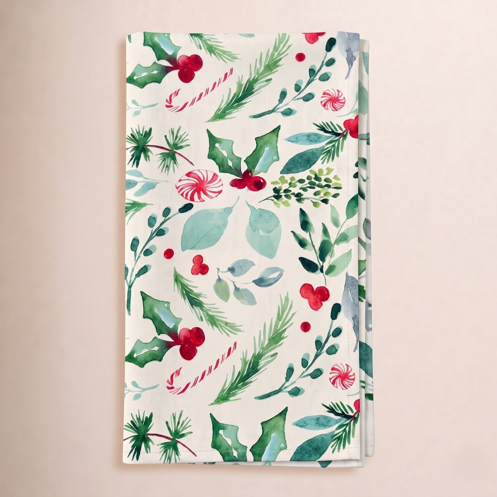 Sara B Collection Christmas Table Runner, 16" W x 54" L