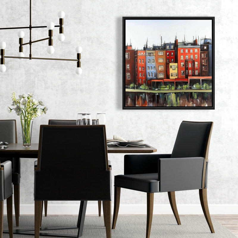" Boston Fall Colors Buildings "