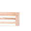 Paravent 6 pièces en bois massif naturel l 82,8 po x H 65 po pour écran intérieur, 6, finition avec charnières