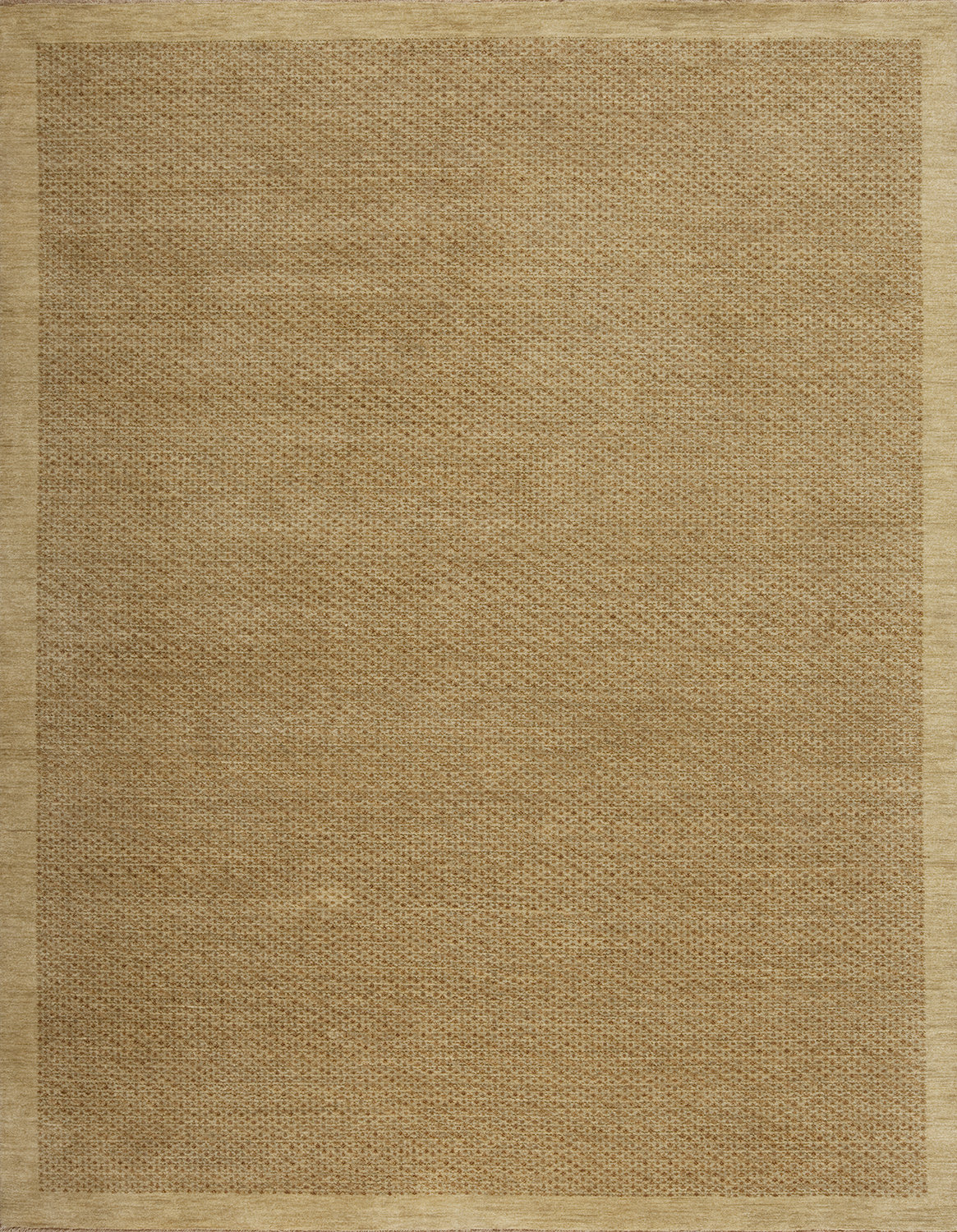Samad Rugs Textures Heather Hand Knotted Wool Beige Area Rug | Perigold