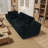 Modern Cloud Sectional Sofa With Chaise, Plush Corduroy Modular Couch, No Assembly Required-44868252-44868450