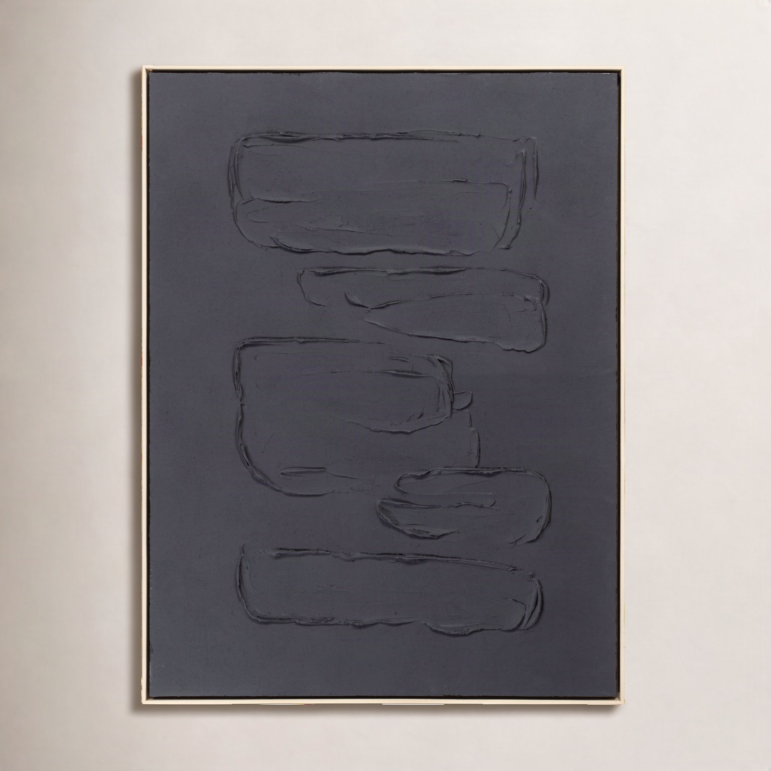 Adley "Hemkund Abstract" Painting, 32.38" H x 25" W x 2" D