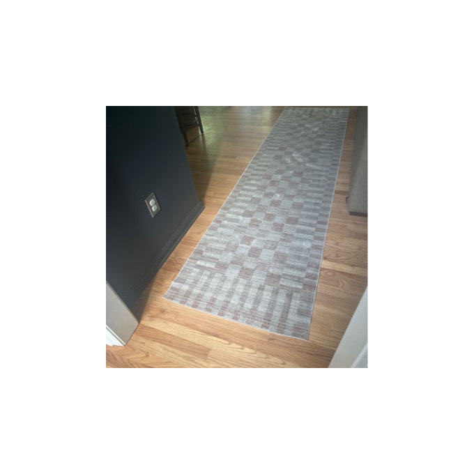 Amber Lewis x Loloi Cali Brick / Natural Area Rug 9'6 x 13