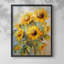Série FLORAL CDXLVI - Impression encadrée de qualité supérieure - Prêt à être accroché - Aucun clou requis-613130298-613130299