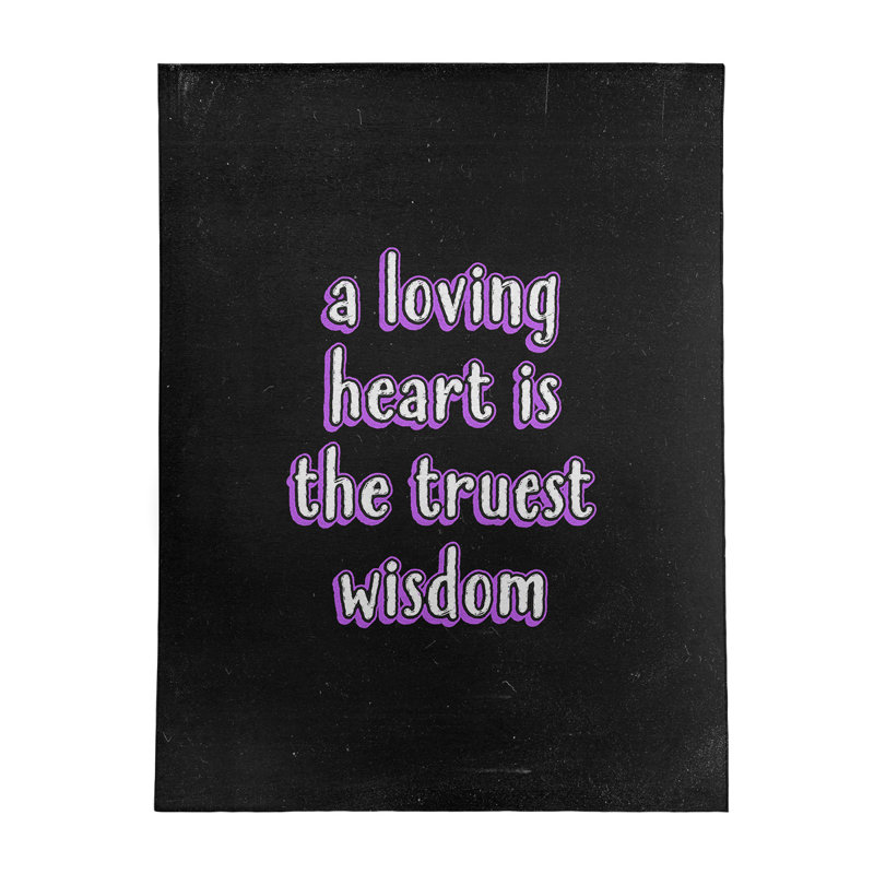 Tapis en poly-tableau noir style "love quoted", Rectangle 5 pi x 7 pi