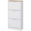 Petite armoire de rangement, armoire de rangement pour chaussures, armoire de rangement dissimulée pour chaussures