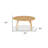 Modholic Arch Coffee Table, Natural