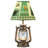 Unique Northwoods Rustic Lantern Table Lamp