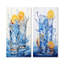 Gin Tonic Tides Cocktail Harmony - ensemble d'art mural en métal de 2 cocktails-2129645811