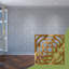 Panneaux muraux décoratifs en acrylique Edinburg, moyen, l 15 3/8 po x H 15 3/8 po x T 1/8 po, miroir doré Edinburg-1882587497-1882587503