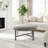Olympia Round Wooden Ottoman 33.5"