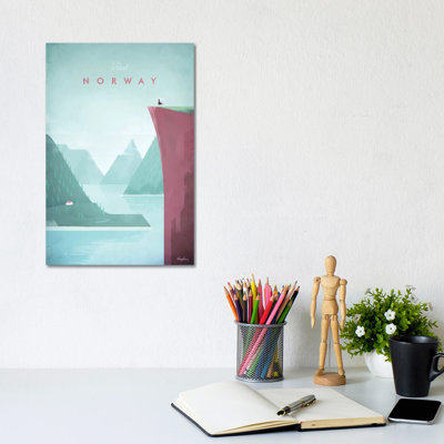 Visit Norway by Henry Rivers - Gallery-Wrapped Canvas Giclée on Canvas