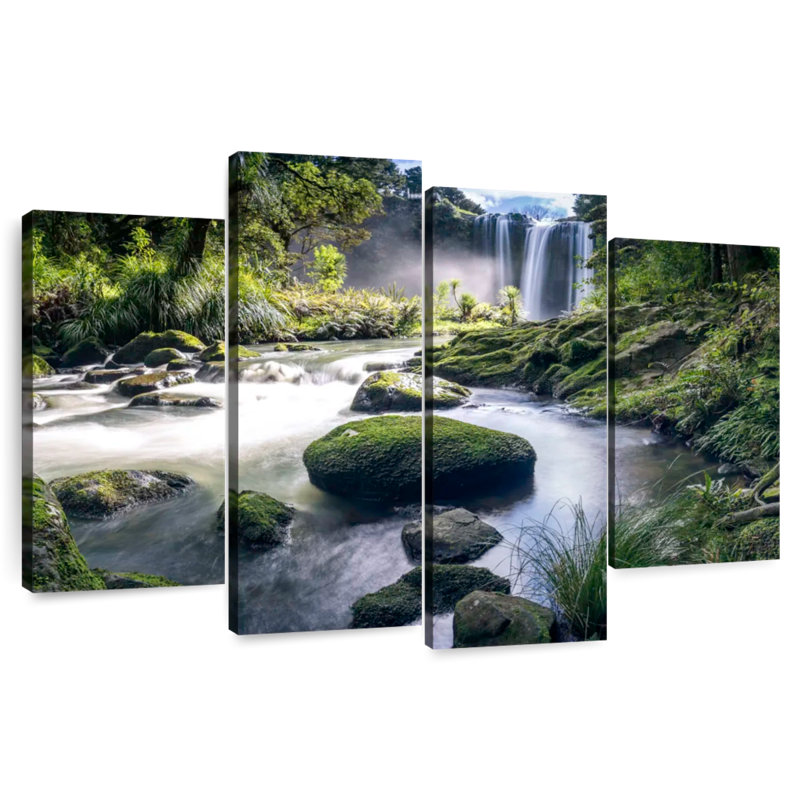 Alvord Waterfall In Forest