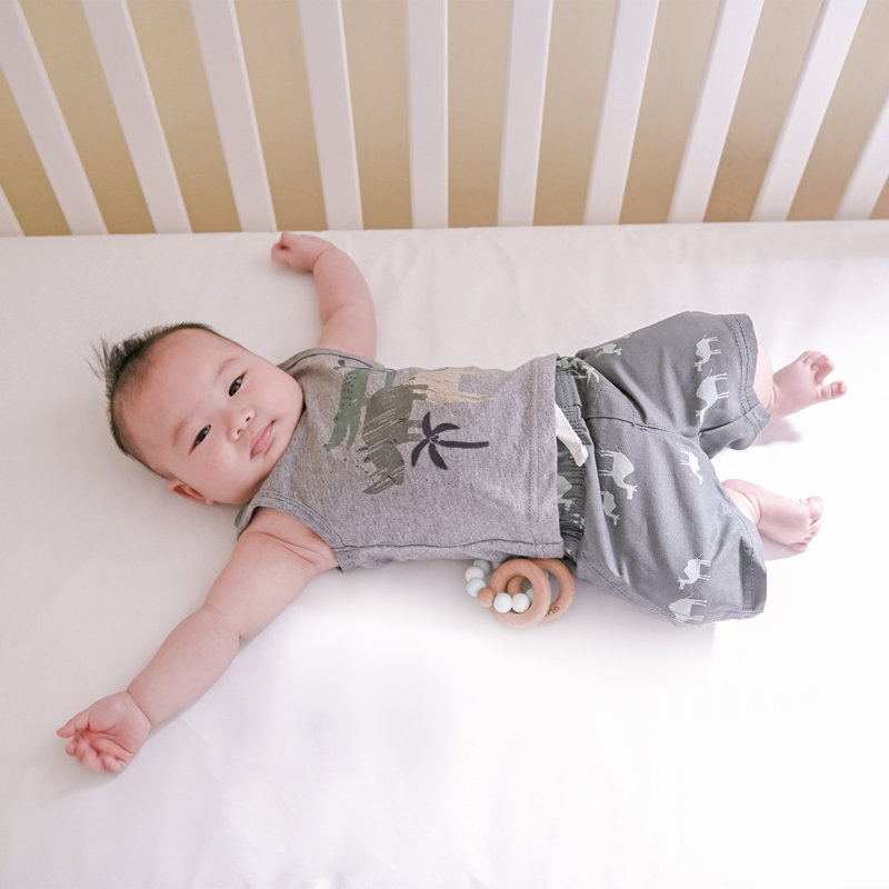 Matelas de lit de bébé imperméable et sain